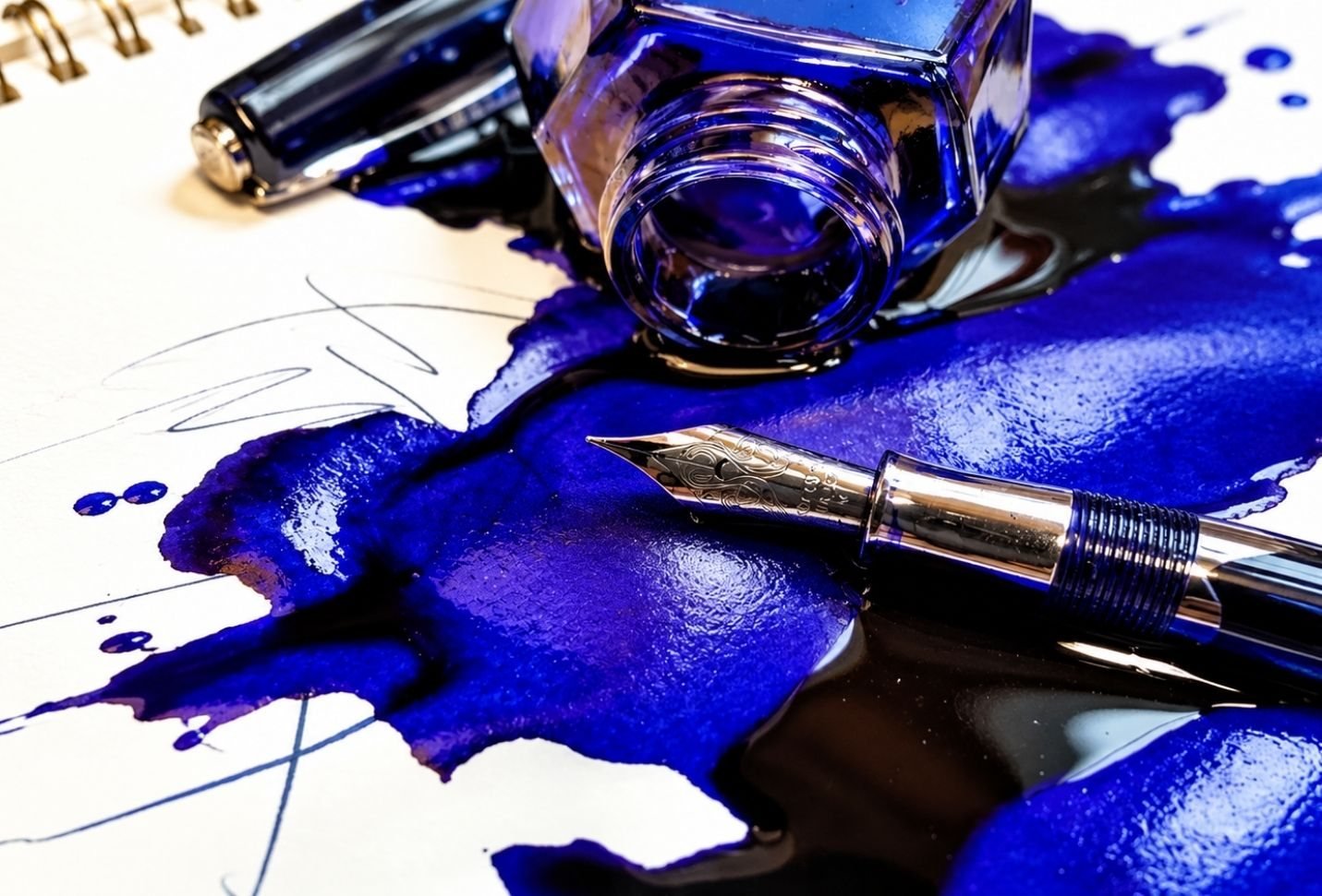 ink blue